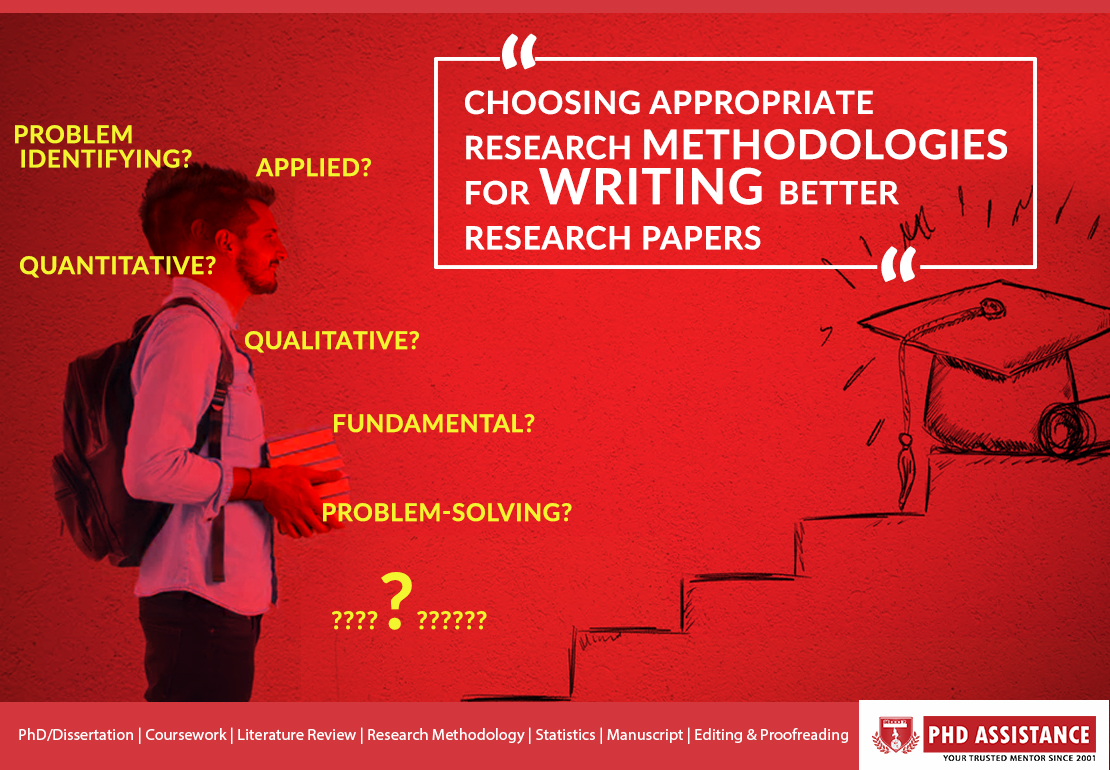 Choosing appropriate research methodologies for writing better research papers