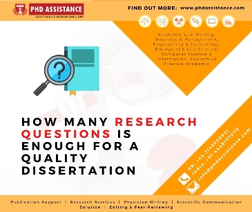 how many research questions for a phd thesis