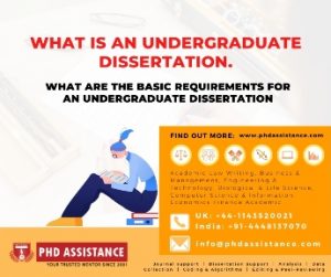 value of the undergraduate dissertation