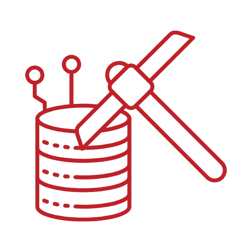 Data Science Big Data Analytics and Data Mining Icon