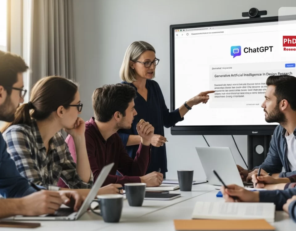 Critical review of Supervision of design PhD students in an era of generative artificial intelligence