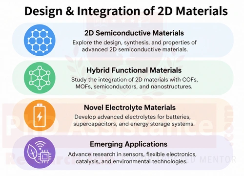 Design of 2D Semiconductive Materials