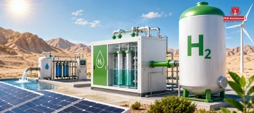 Solar-powered electrolysis